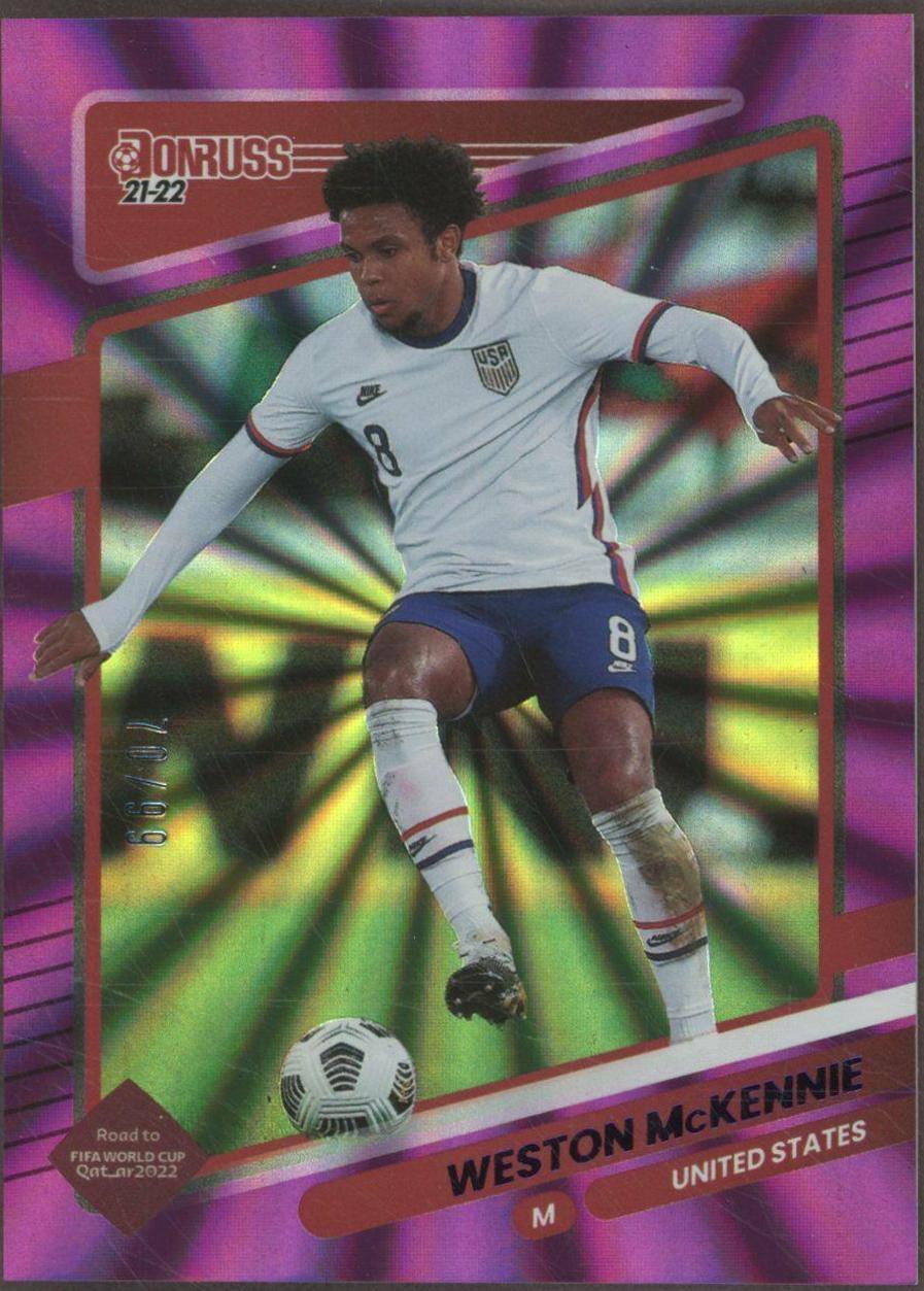 Weston McKennie [Purple Laser] #167