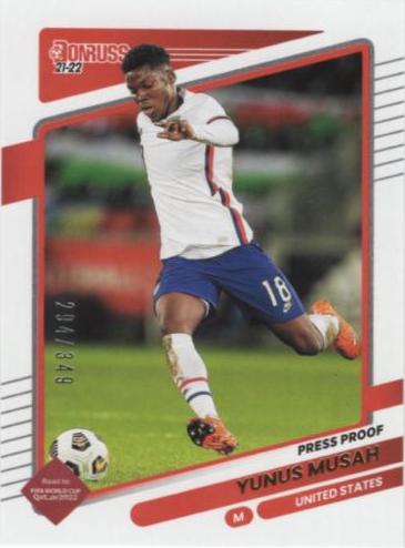 Yunus Musah [Press Proof Gold] #161