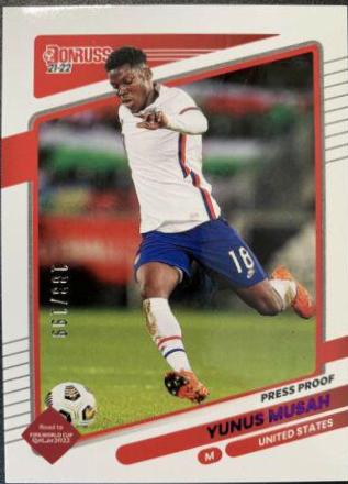 Yunus Musah [Press Proof Purple] #161