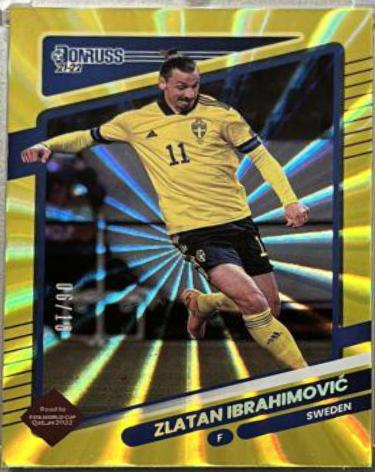 Zlatan Ibrahimovic [Gold Laser] #152
