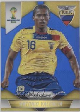 Antonio Valencia [Blue Prizm] #64
