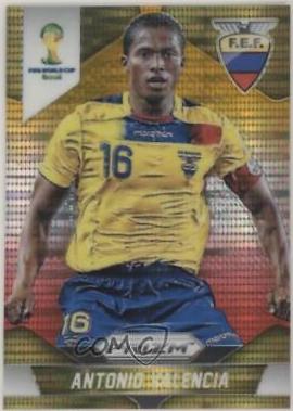 Antonio Valencia [Yellow & Red Pulsar Prizm] #64