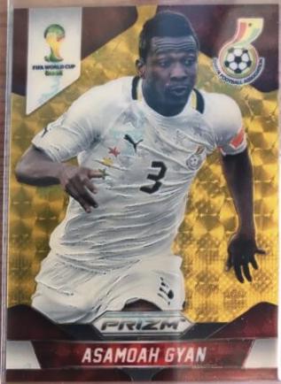 Asamoah Gyan [Gold Powe Prizm] #98