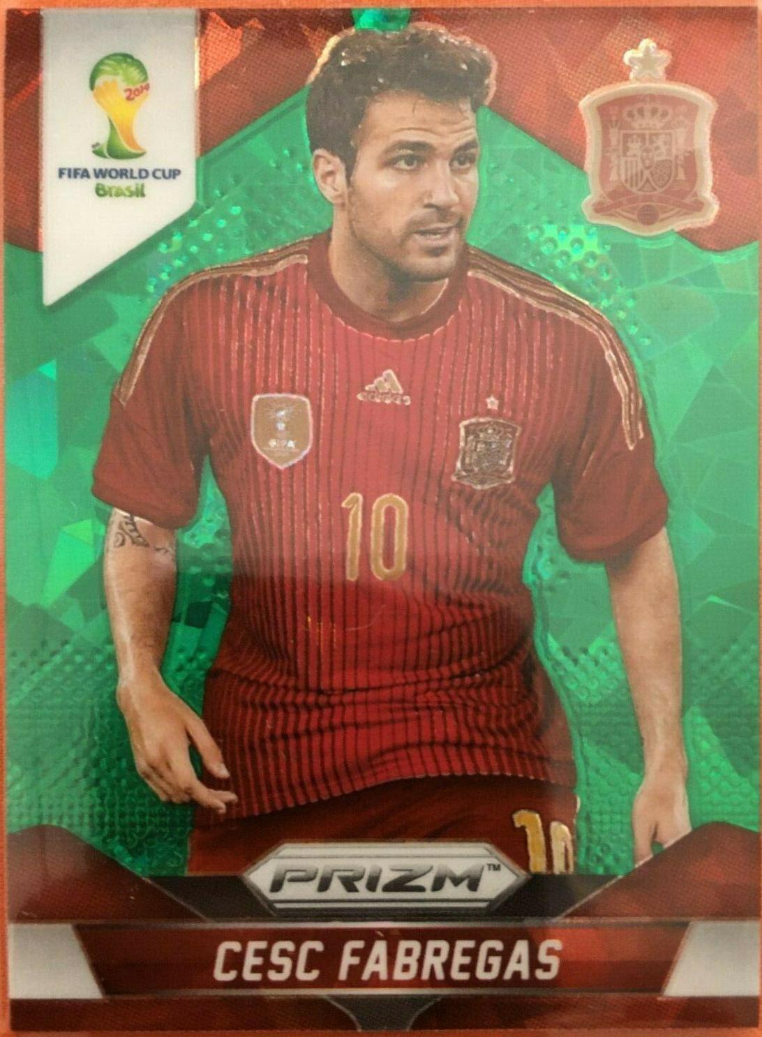 Cesc Fabregas [Green Crystal Prizm] #176