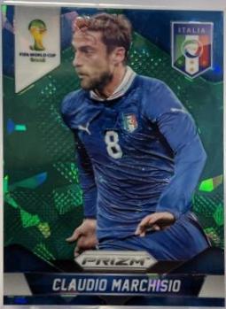 Claudio Marchisio [Green Crystal Prizm] #130
