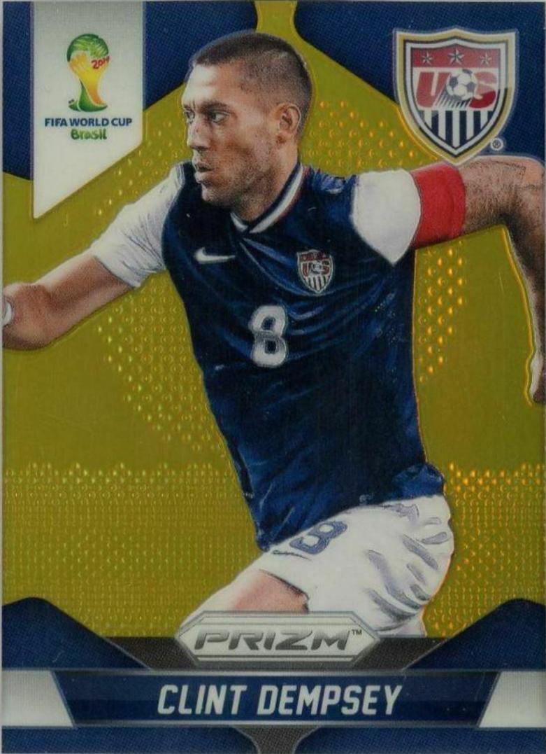 Clint Dempsey [Gold Prizm] #69