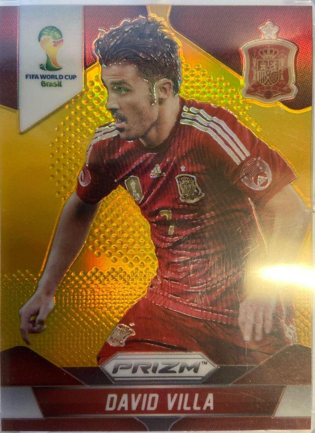 David Villa [Gold Prizm] #178