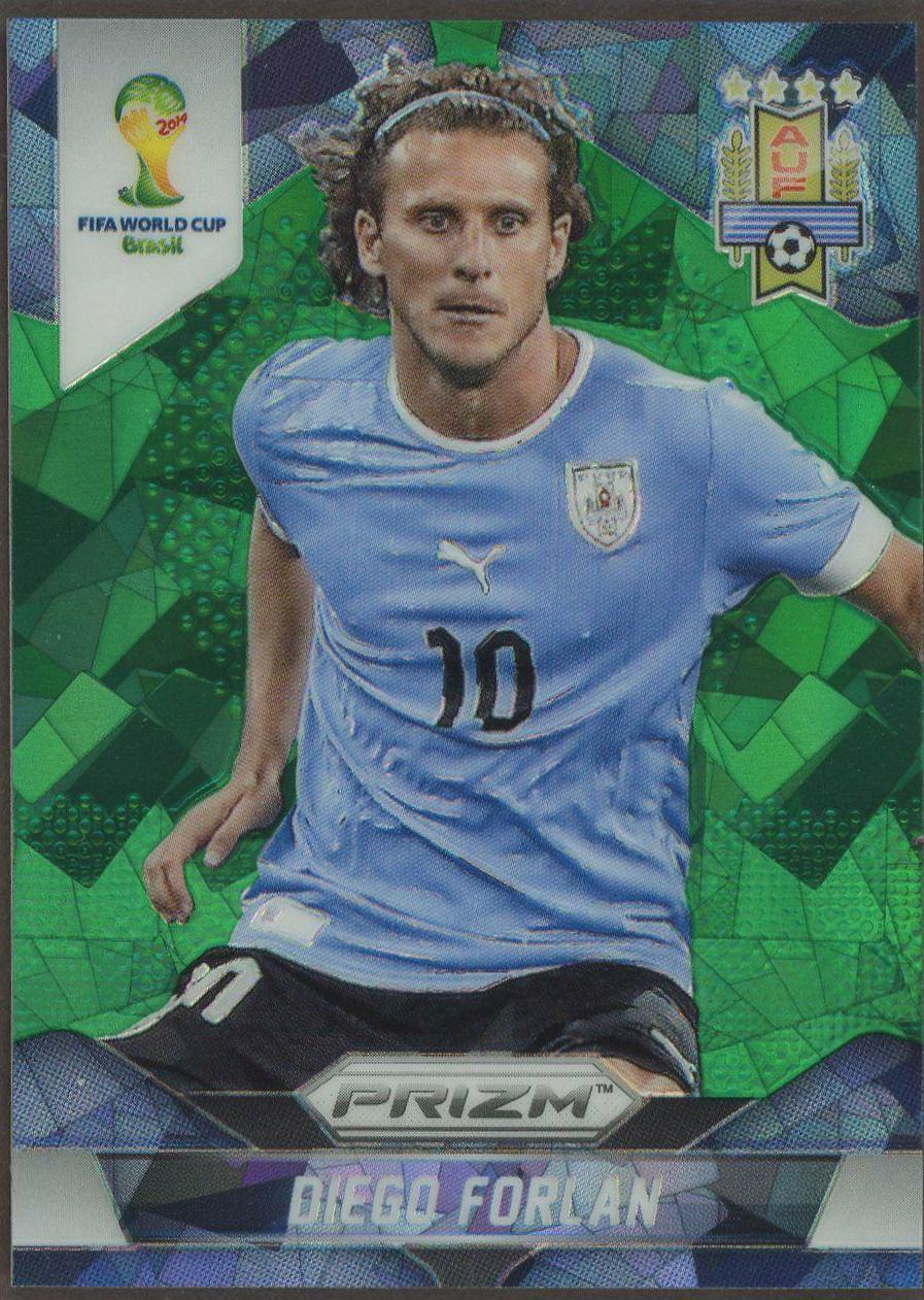 Diego Forlan [Green Crystal Prizm] #192
