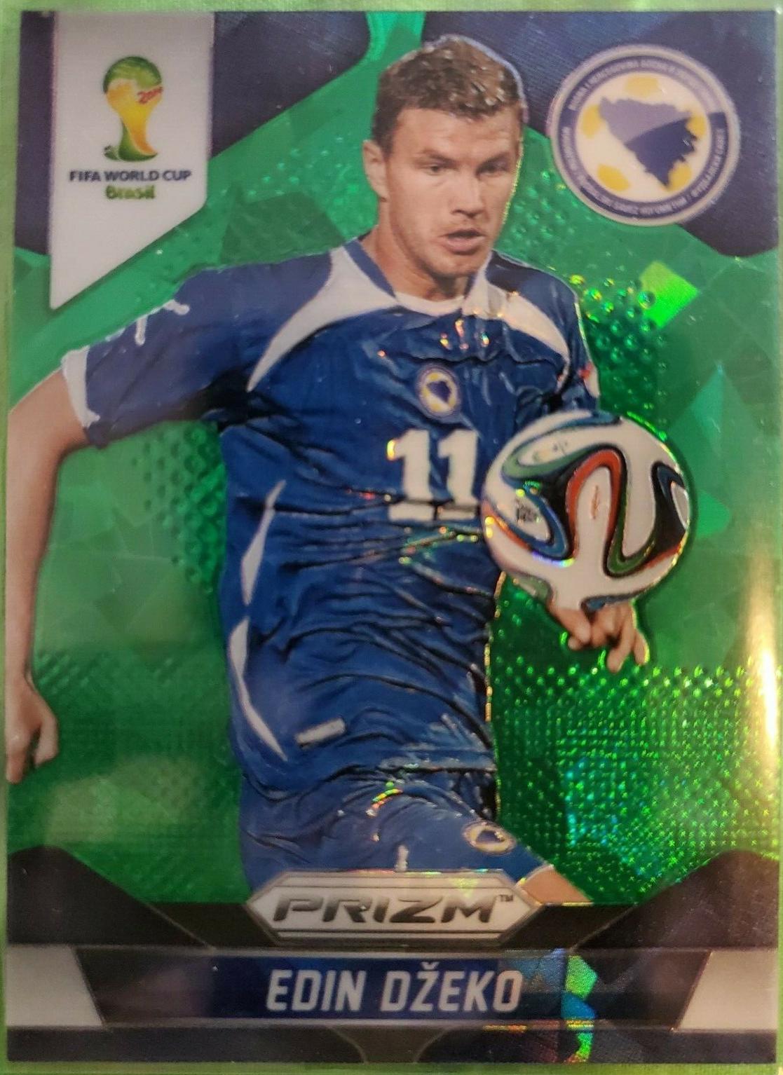 Edin Dzeko [Green Crystal Prizm] #26