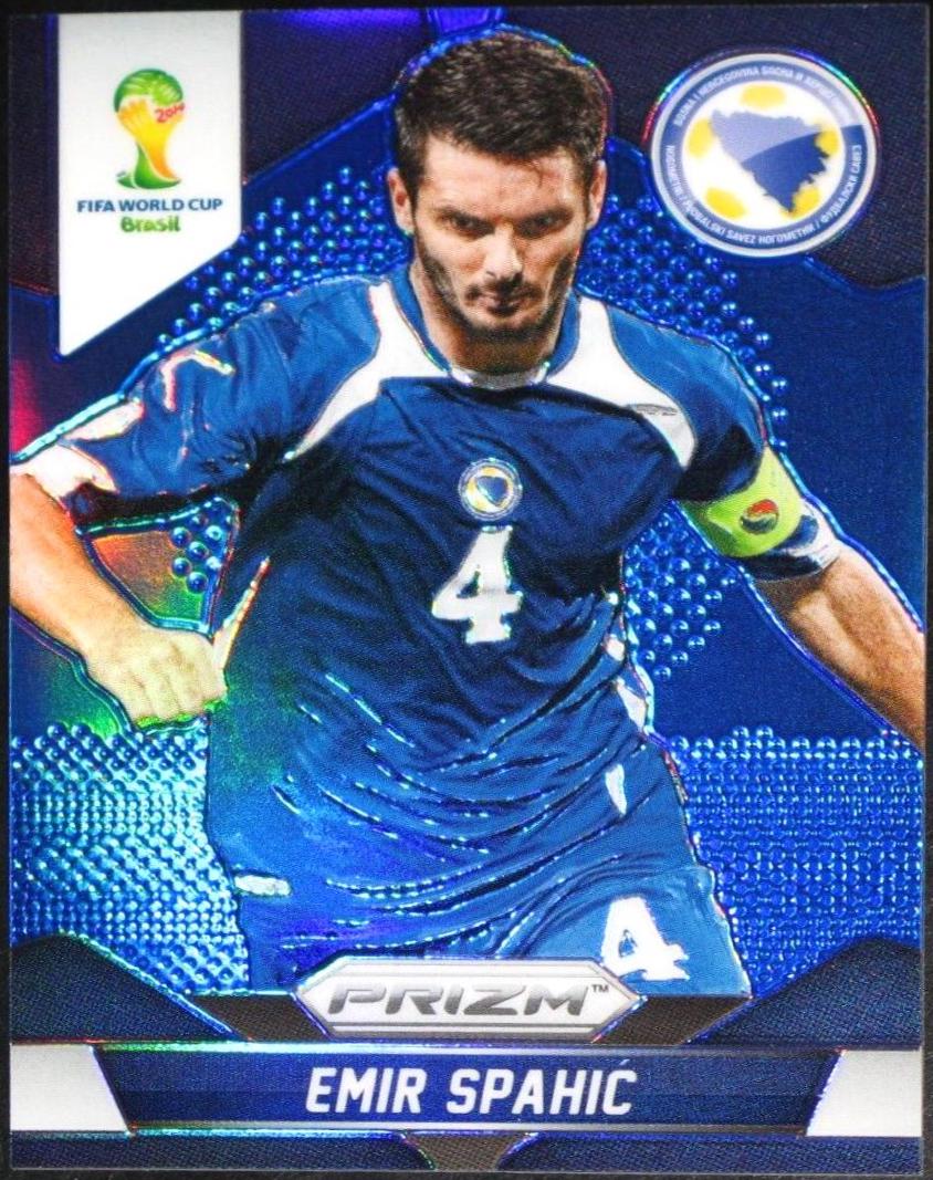 Emir Spahic [Blue Prizm] #24