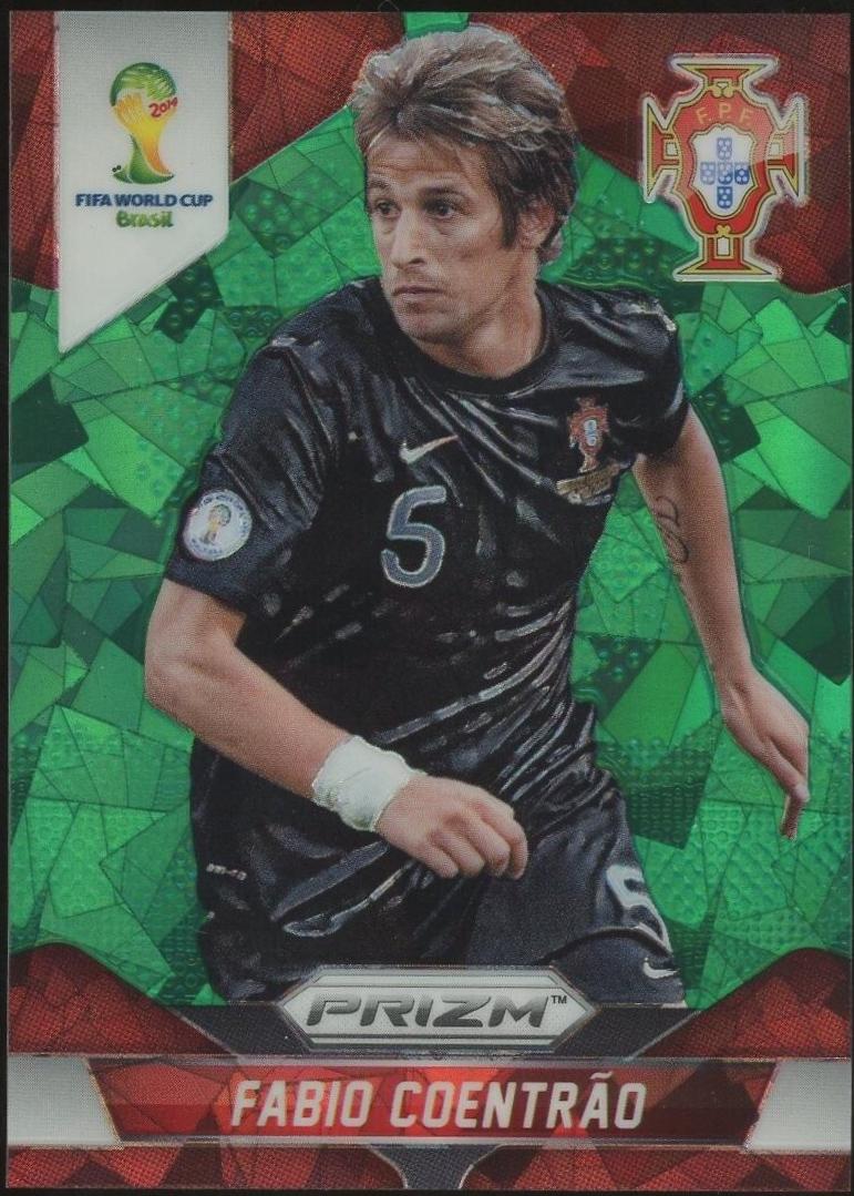 Fabio Coentrao [Green Crystal Prizm] #157