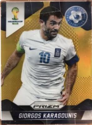 Giorgos Karagounis [Gold Prizm] #101
