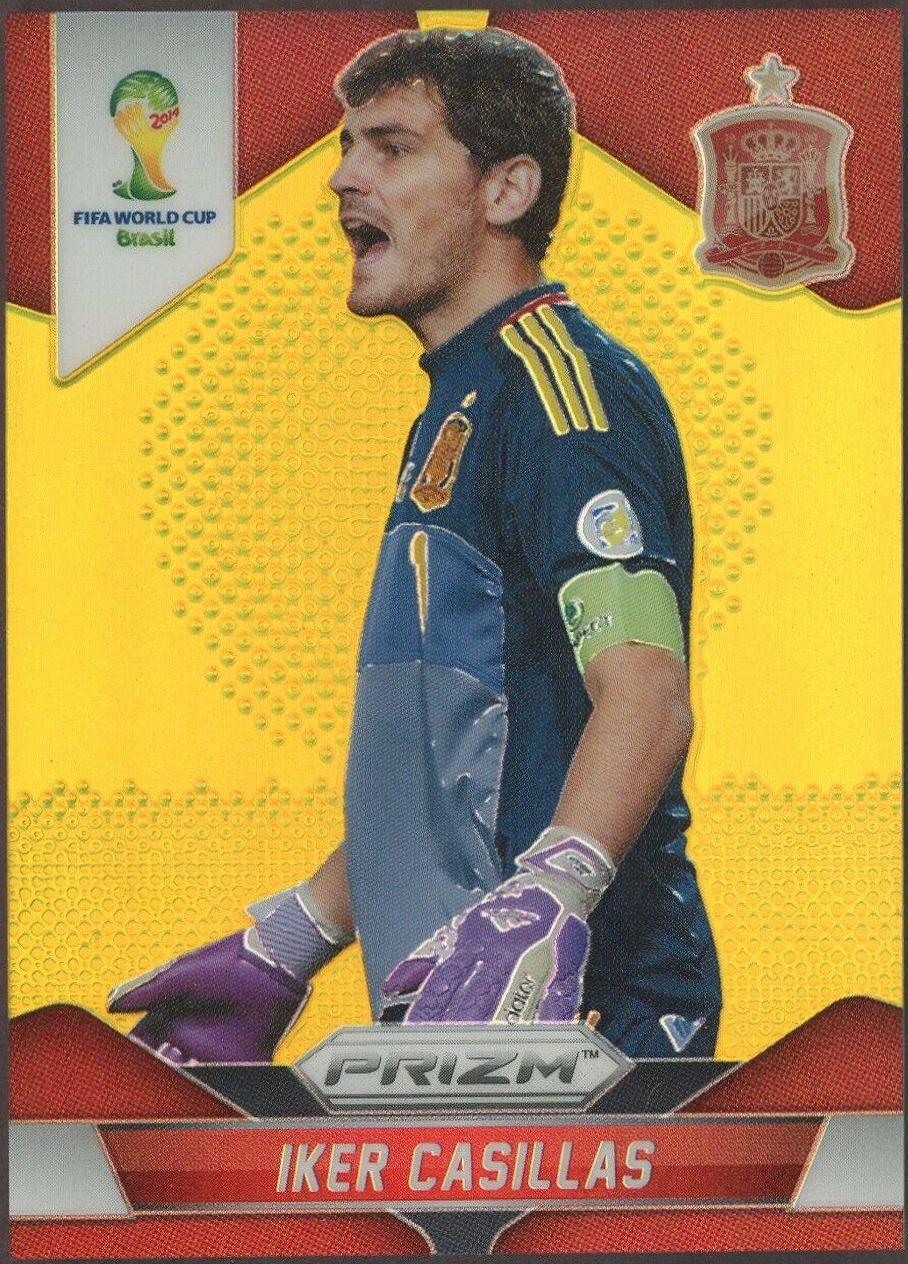 Iker Casillas [Gold Prizm] #170