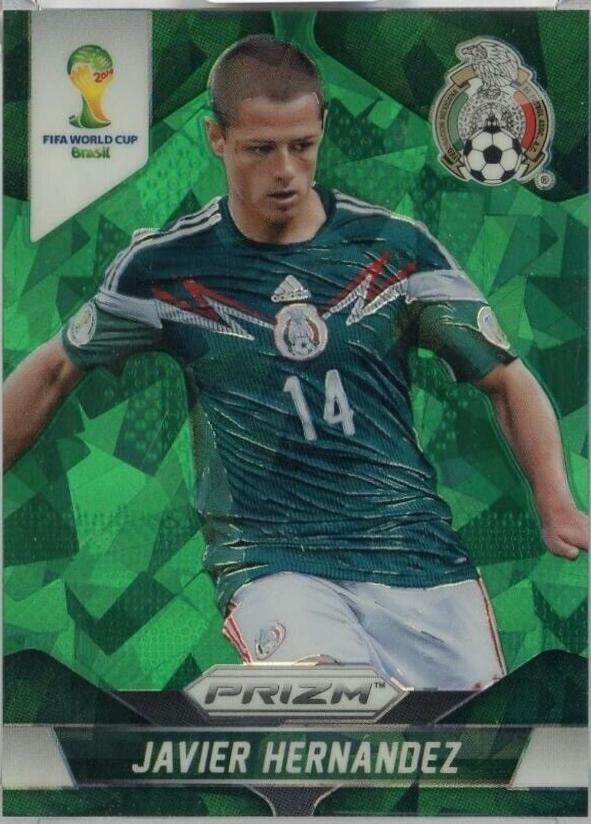 Javier Hernandez [Green Crystal Prizm] #148