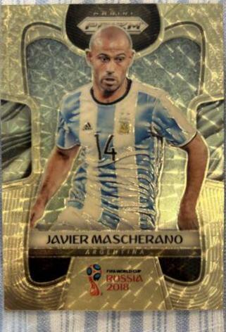 Javier Mascherano [Gold Powe Prizm] #8