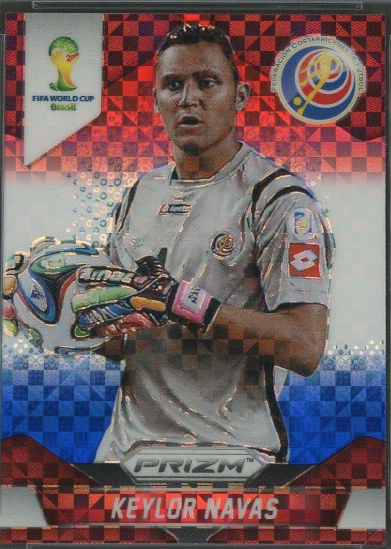 Keylor Navas [Red White Blue Power Plaid Prizm] #55