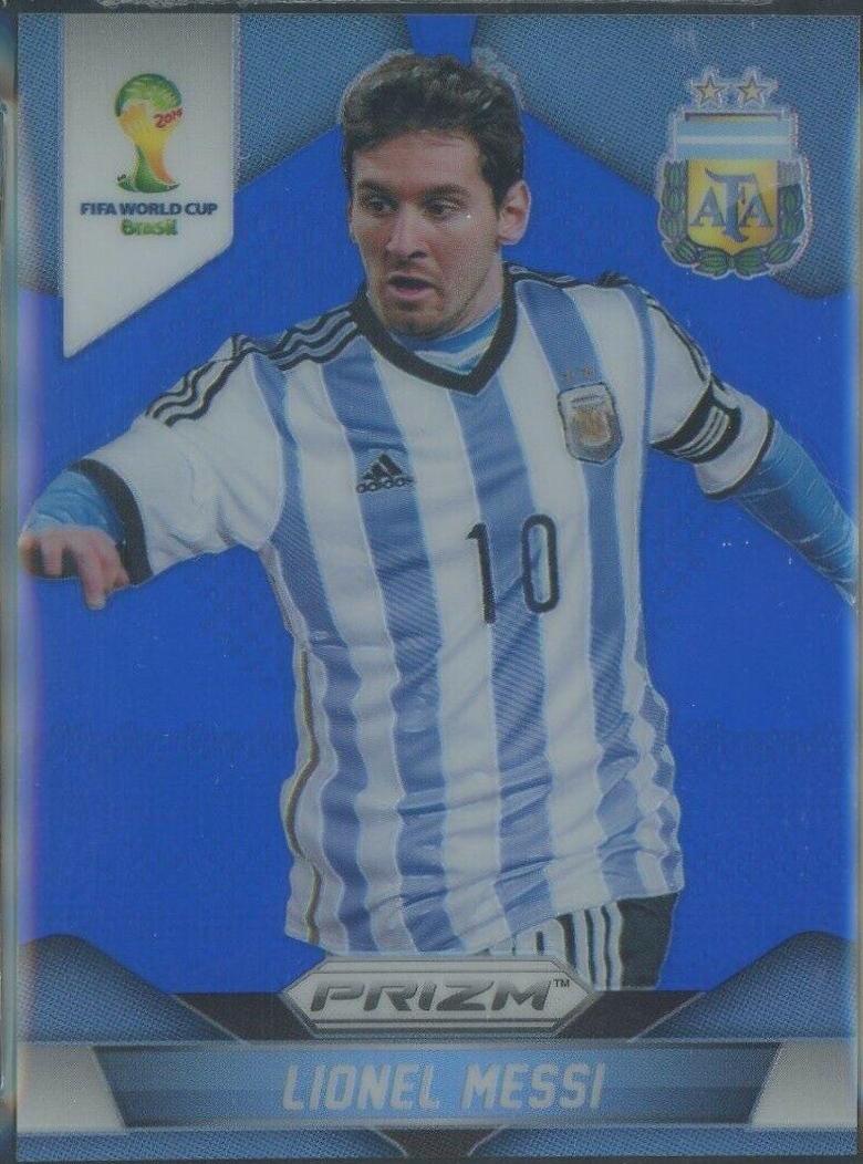 Lionel Messi [Blue Prizm] #12