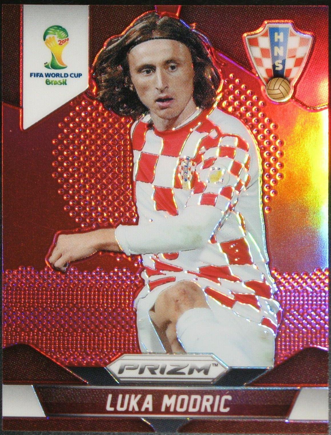 Luka Modric [Red Prizm] #118