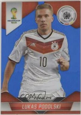 Lukas Podolski [Blue Prizm] #92