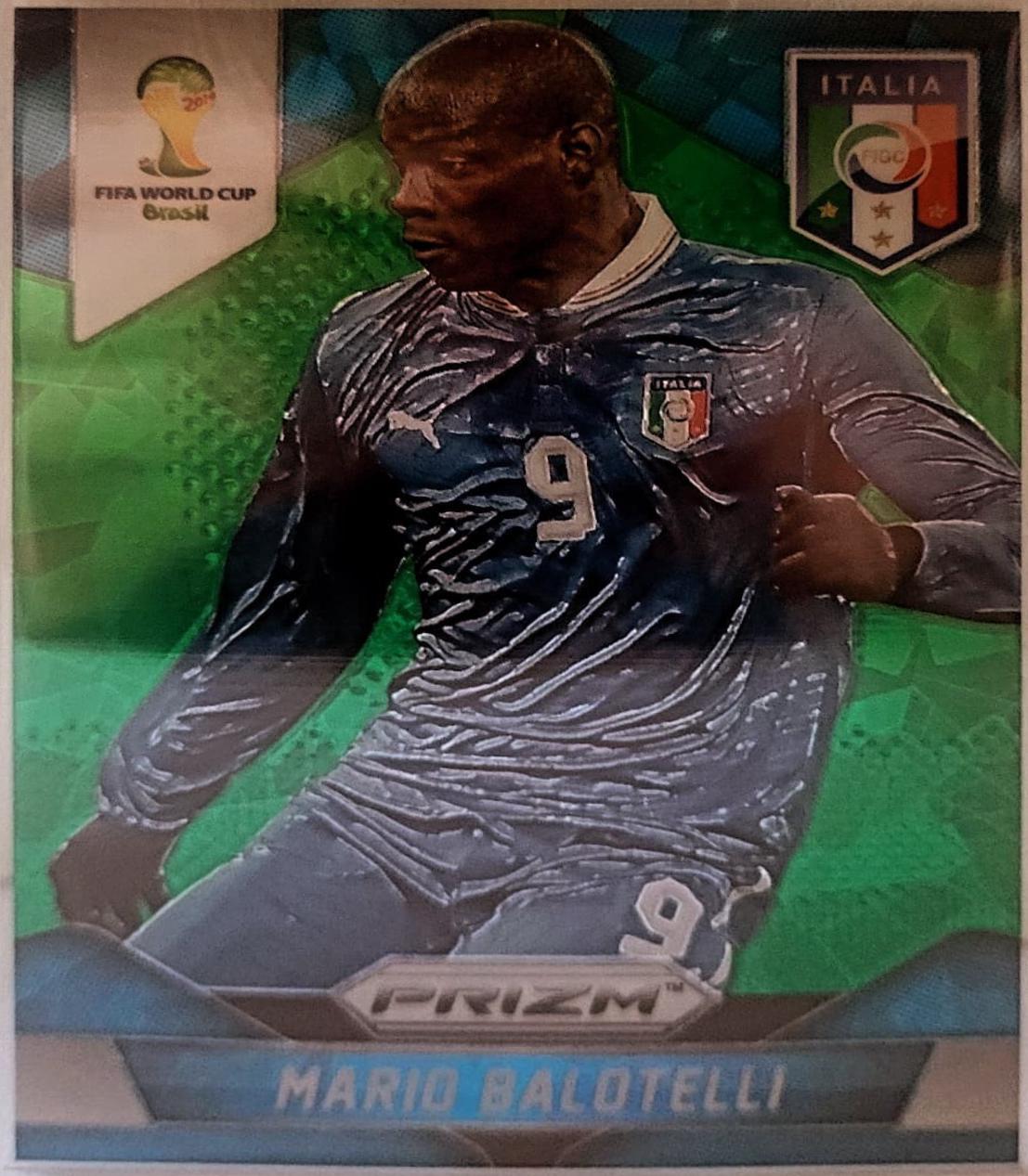 Mario Balotelli [Green Crystal Prizm] #132