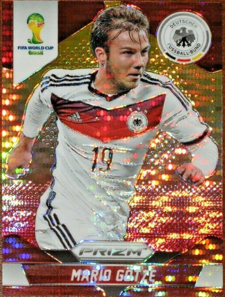 Mario Gotze [Yellow & Red Pulsar Prizm] #89