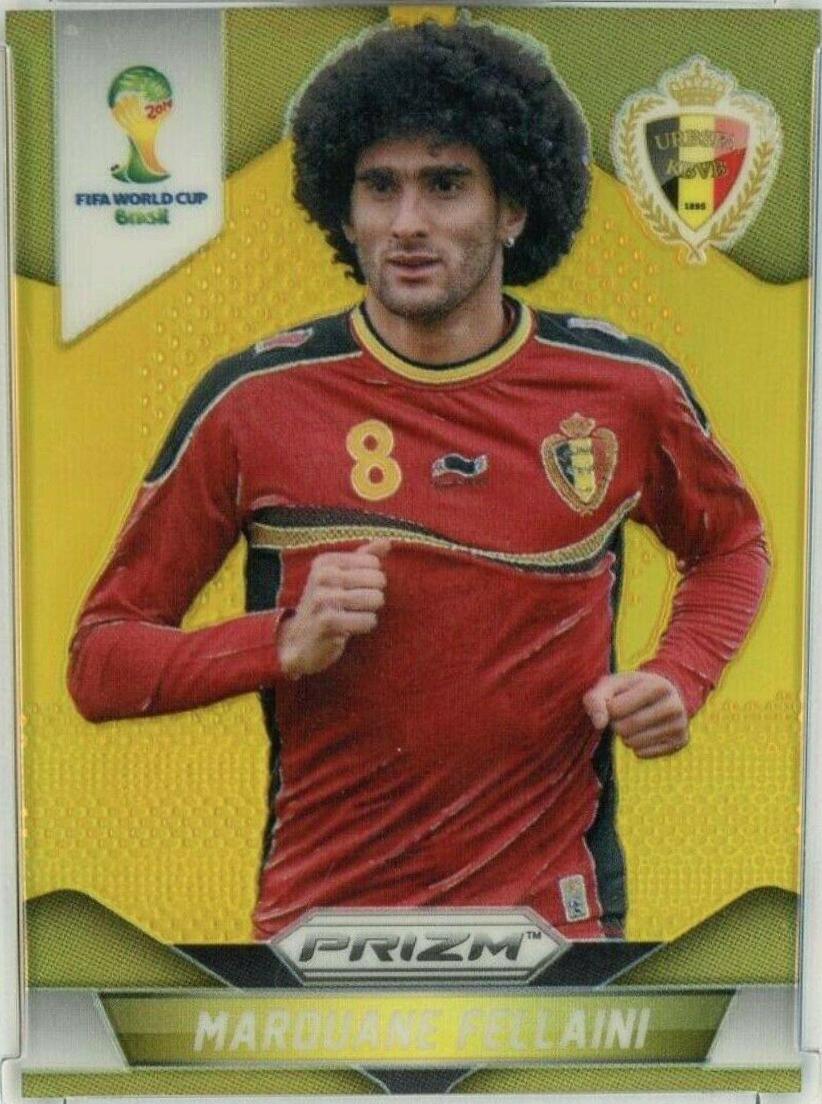 Marouane Fellaini [Gold Prizm] #22