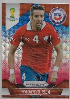Mauricio Isla [Blue & Red Wave Prizm] #42