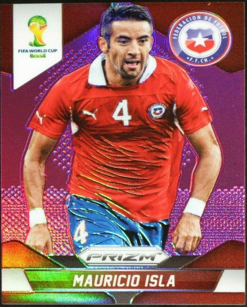 Mauricio Isla [Purple Prizm] #42