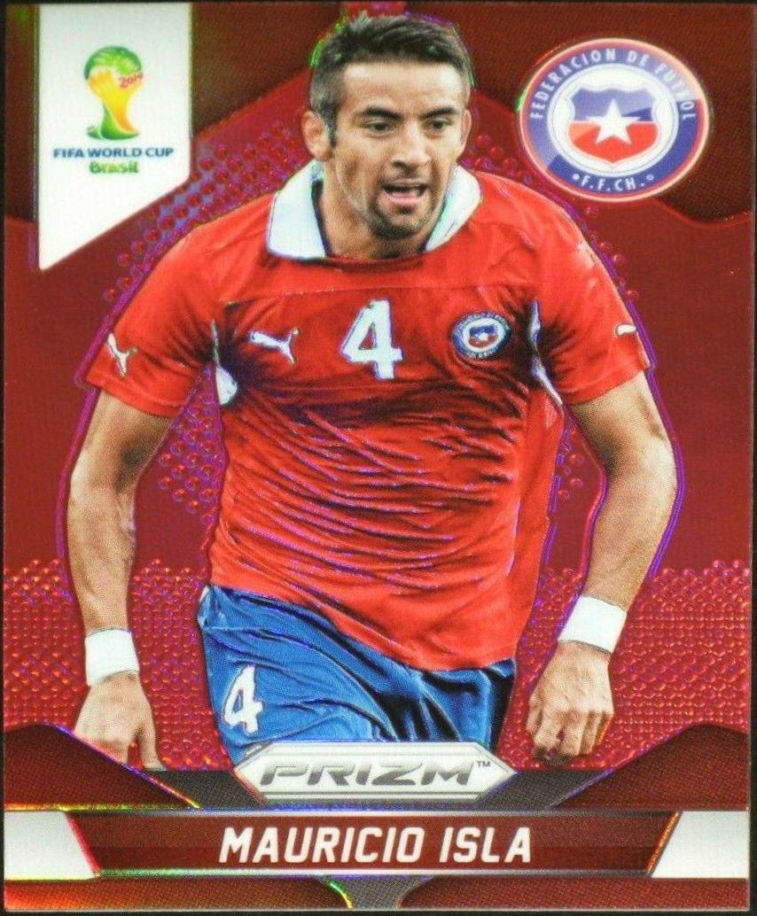 Mauricio Isla [Red Prizm] #42