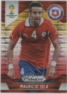Mauricio Isla [Yellow & Red Pulsar Prizm] #42