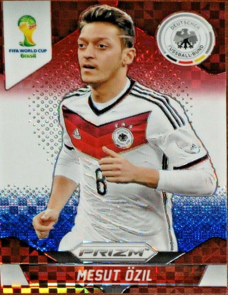 Mesut Ozil [Red White Blue Power Plaid Prizm] #88