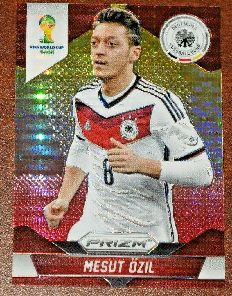 Mesut Ozil [Yellow & Red Pulsar Prizm] #88