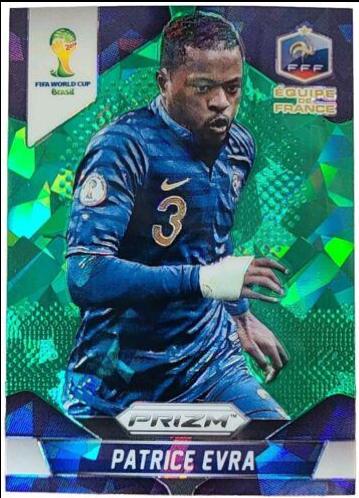 Patrice Evra [Green Crystal Prizm] #77