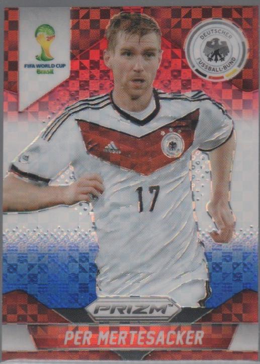 Per Mertesacker [Red White Blue Power Plaid Prizm] #85