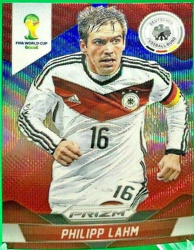 Philipp Lahm [Blue & Red Wave Prizm] #86
