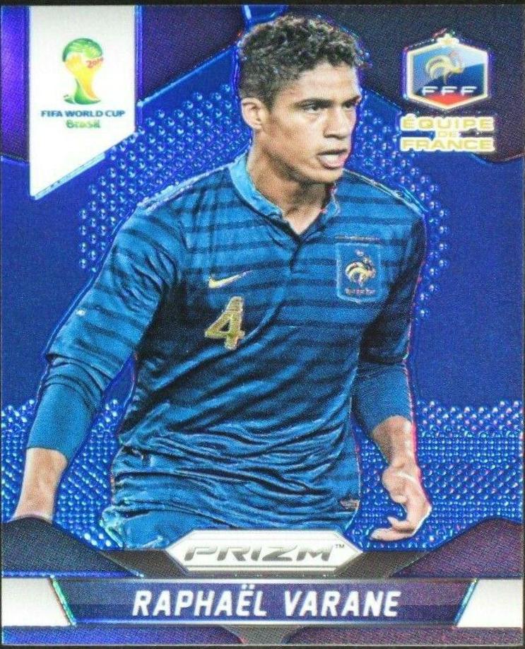Raphael Varane [Blue Prizm] #78
