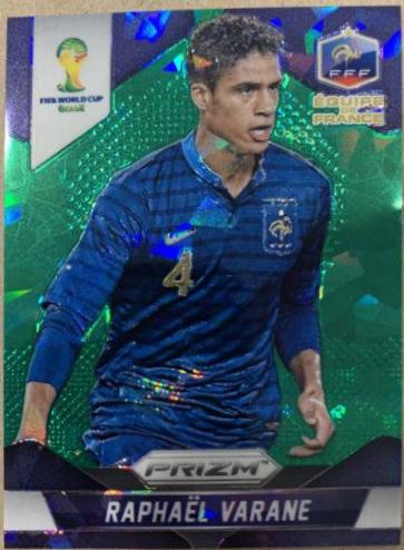 Raphael Varane [Green Crystal Prizm] #78
