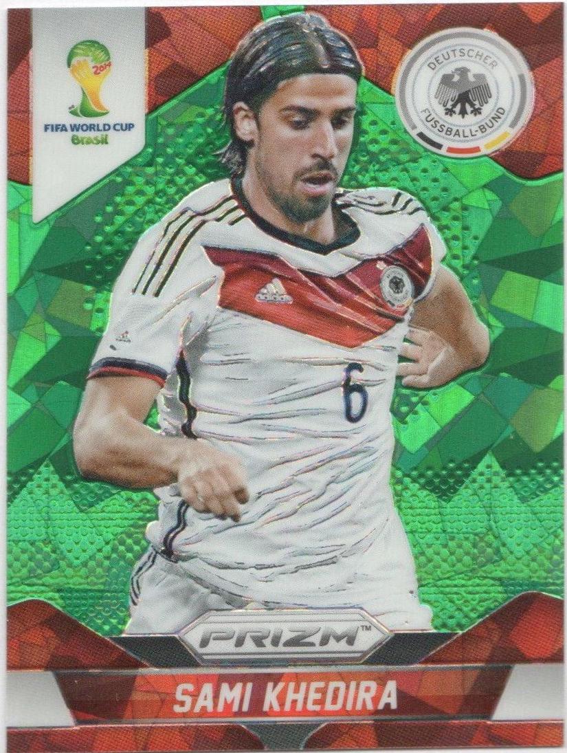 Sami Khedira [Green Crystal Prizm] #87