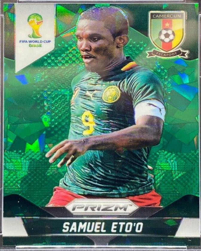 Samuel Eto'o [Green Crystal Prizm] #40