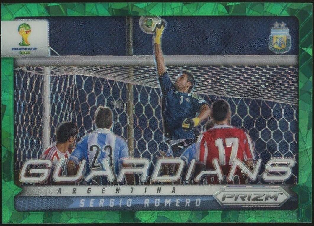 Sergio Romero [Green Crystal Prizm] #4