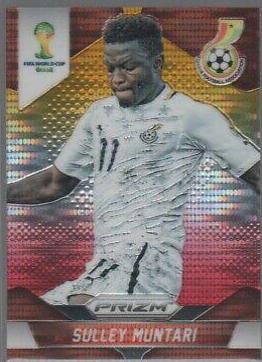 Sulley Muntari [Yellow & Red Pulsar Prizm] #96