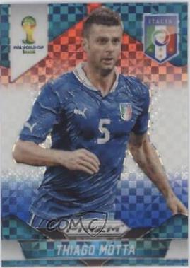 Thiago Motta [Red White Blue Power Plaid Prizm] #126