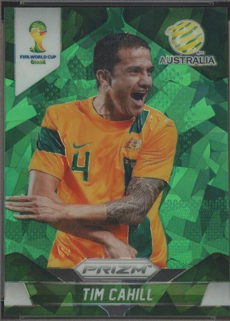 Tim Cahill [Green Crystal Prizm] #17