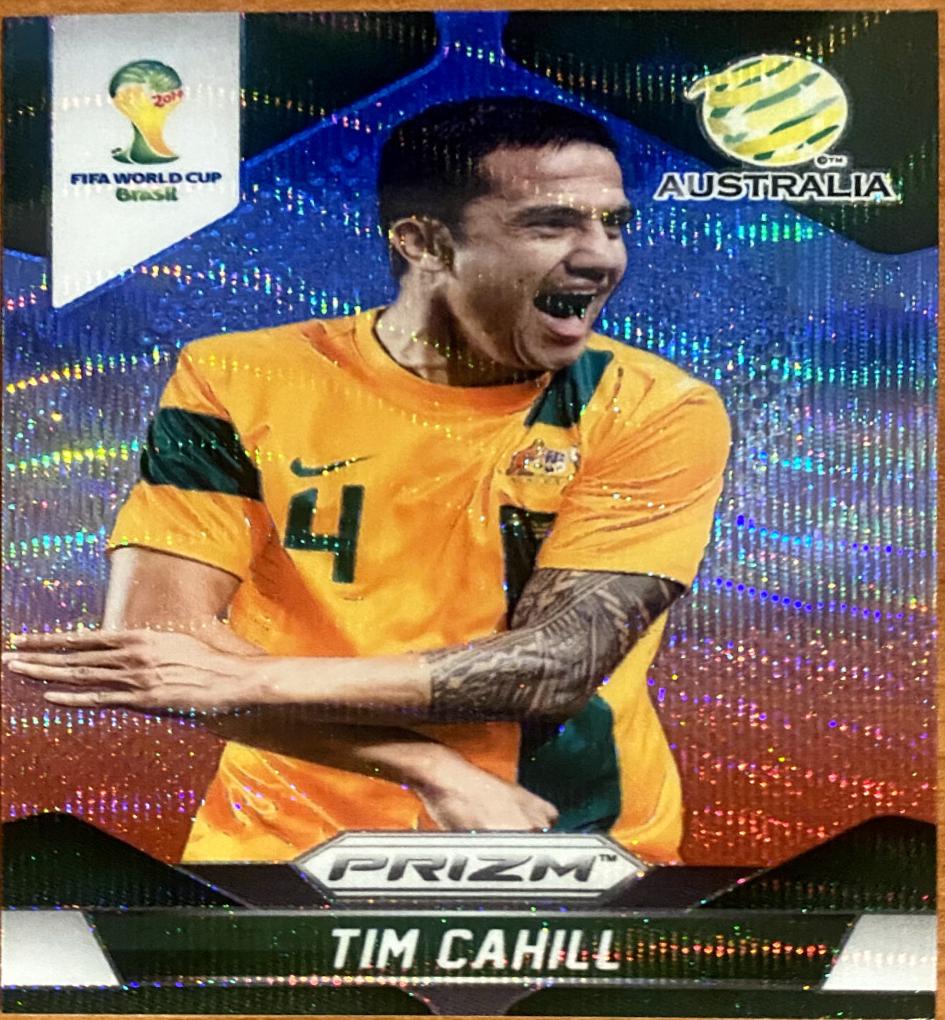 Tim Cahill [Yellow & Red Pulsar Prizm] #17