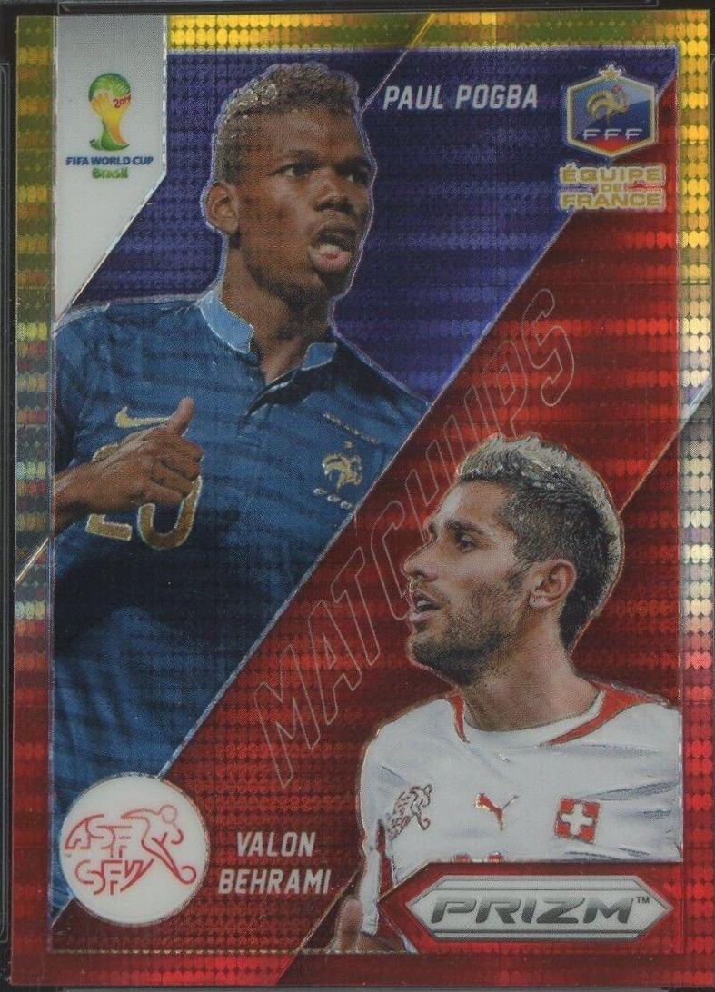 Valon Behrami [Yellow & Red Pulsar Prizm] #187