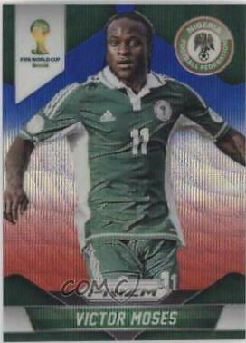Victor Moses [Blue & Red Wave Prizm] #151