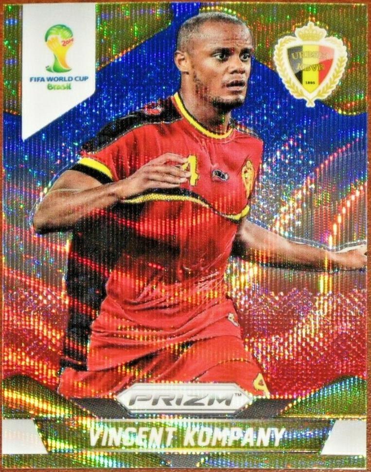 Vincent Kompany [Blue & Red Wave Prizm] #19