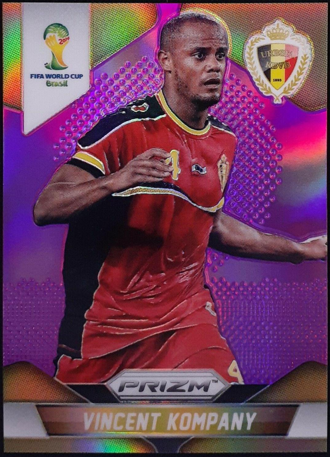 Vincent Kompany [Purple Prizm] #19