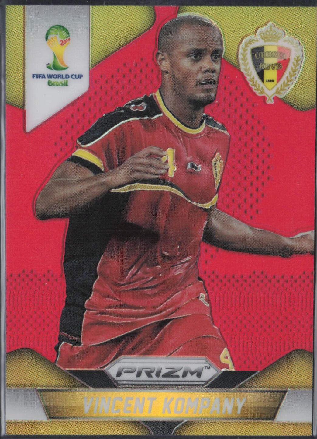 Vincent Kompany [Red Prizm] #19