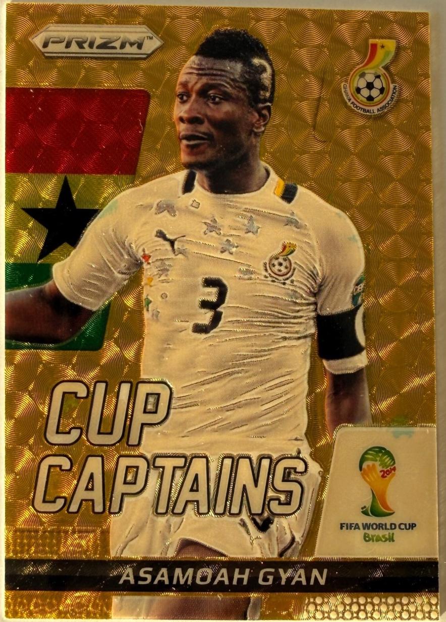 Asamoah Gyan [Gold Power Prizm] #2